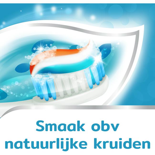 Aquafresh Cool Mint Tandpasta Voor Gezonde Tanden 75 ML Recyclebare Plastic Tube & Dop