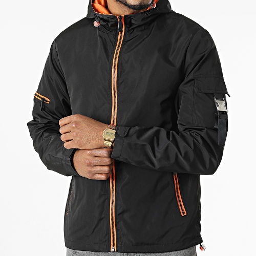 Veste Zippée Capuche XP125 Noir