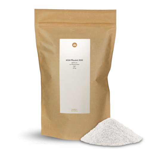 Sunday Natural Products MSMPflanzlich Ultrapure Pulver