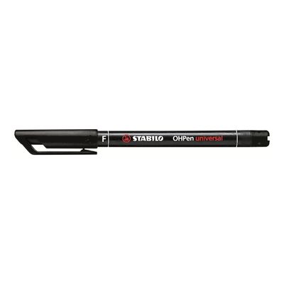 STABILO OHPEN - Marqueur permanent - pointe fine 0,7 mm - noir