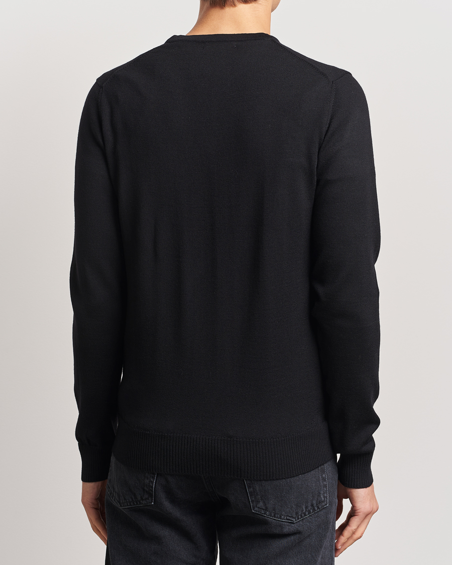 J.Lindeberg Lymann True Merino V-Neck Pullover Black