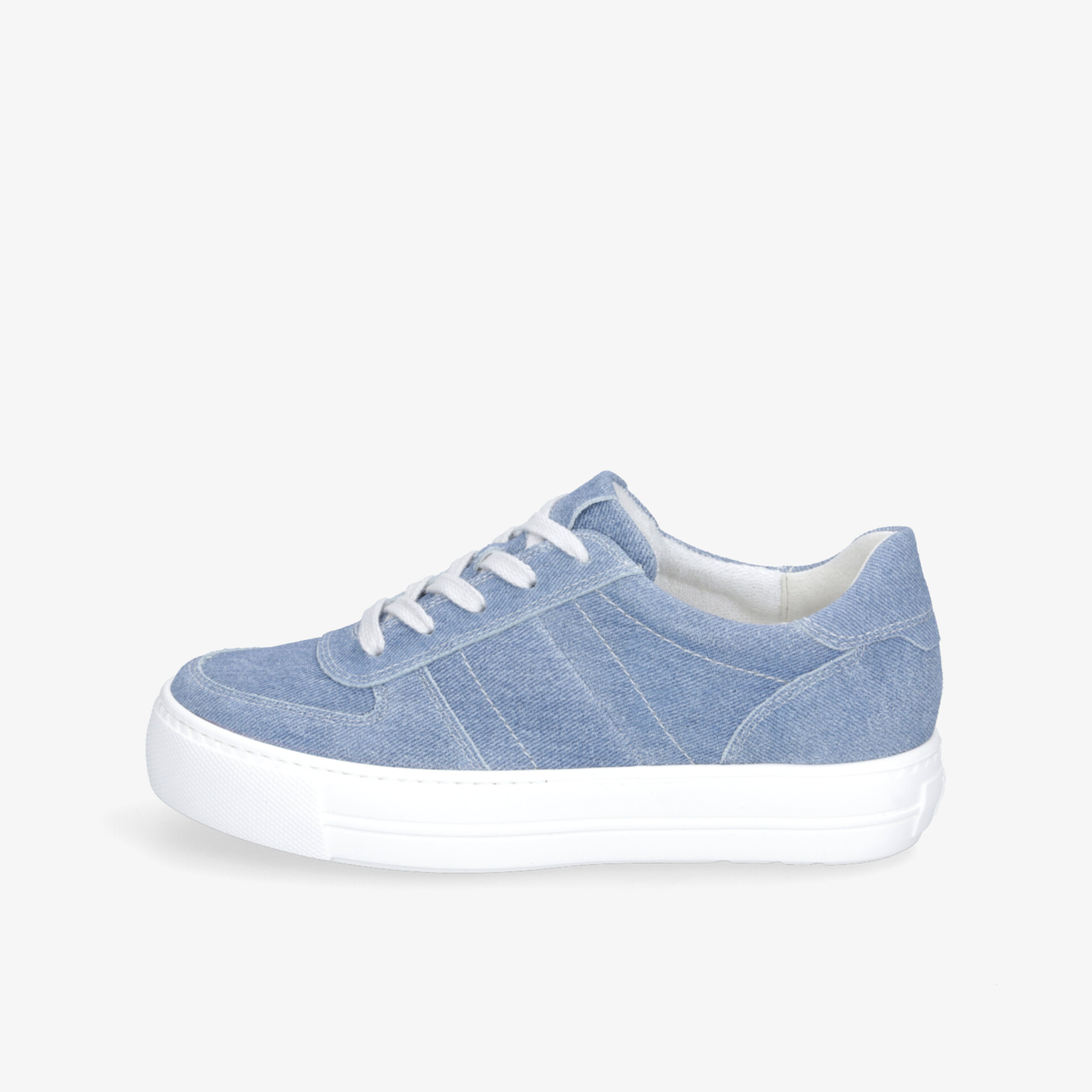 paul green Damen Plateau Sneaker blau