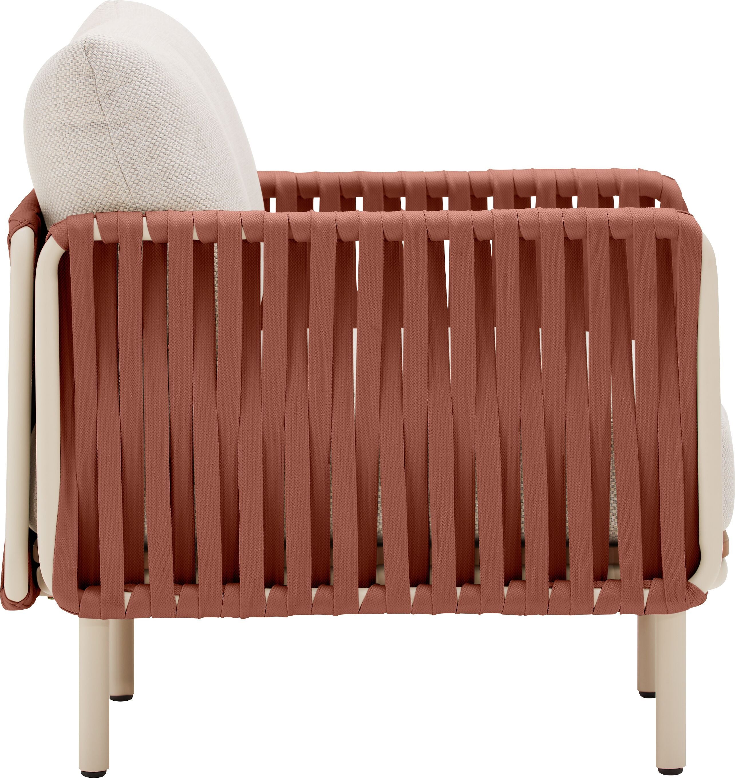 NIHOA Set Loungesssel Rope Terracotta - Terra