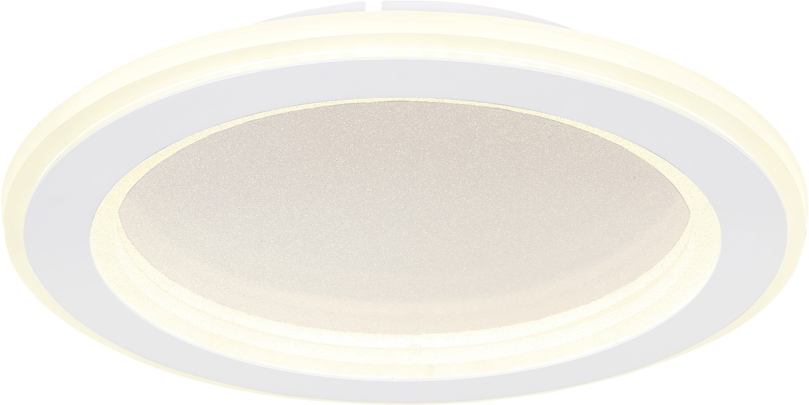LED-Deckenleuchte - weiß - Crystal-Sand-Effekt - Ø 30 cm