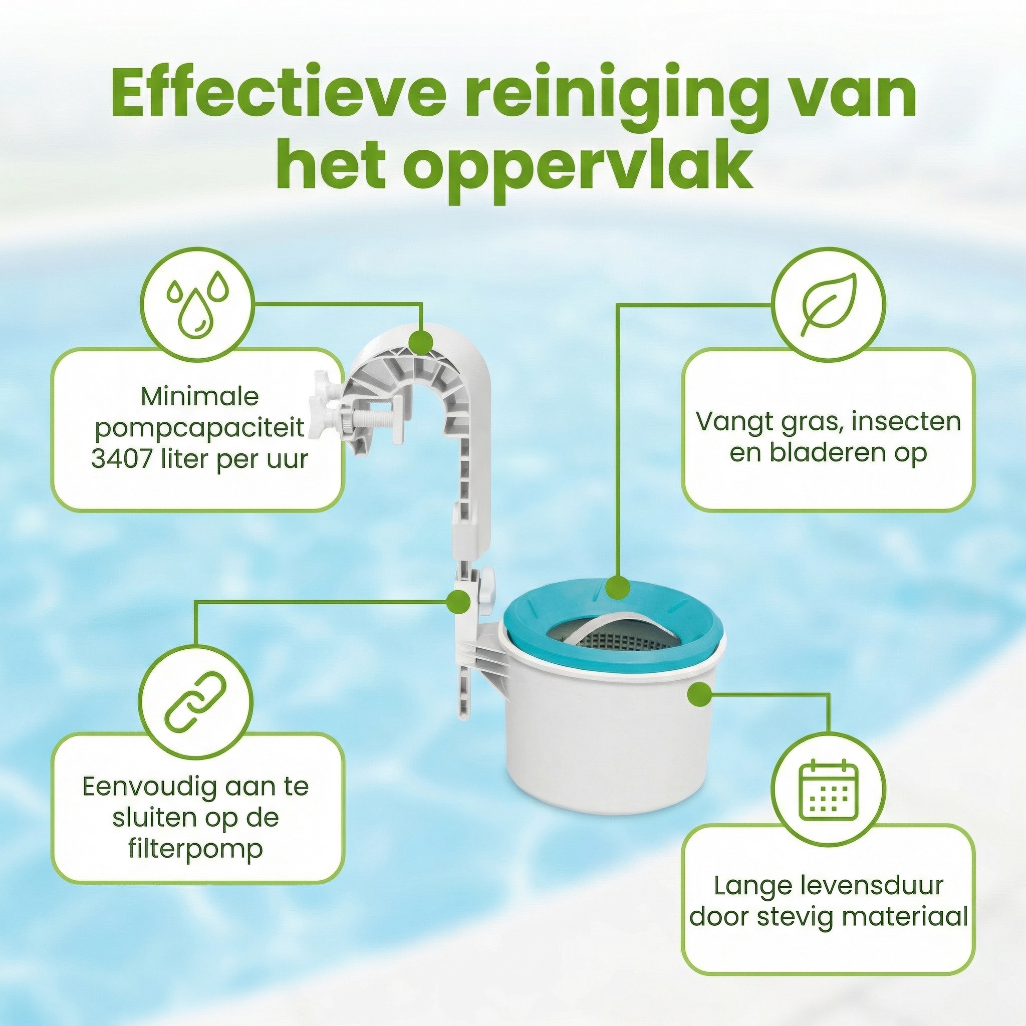 Intex oppervlakte skimmer