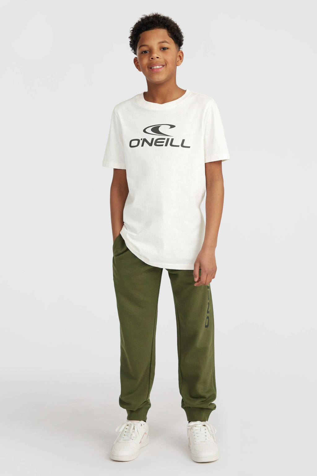 O'Neill T-shirt met logo wit