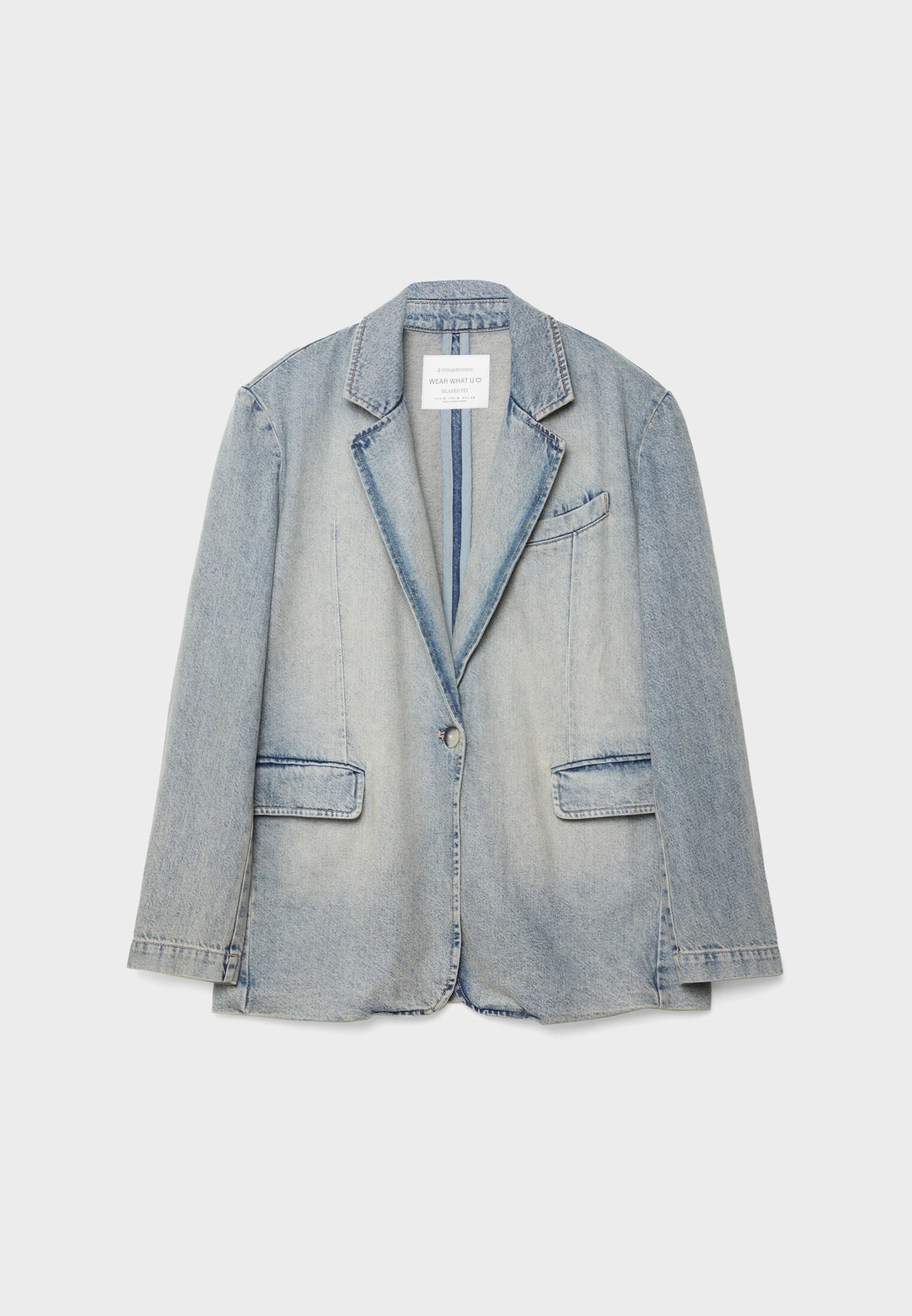 Denim blazer