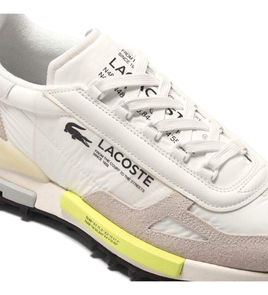 Tênis Lacoste Elite Active, bege vibrante