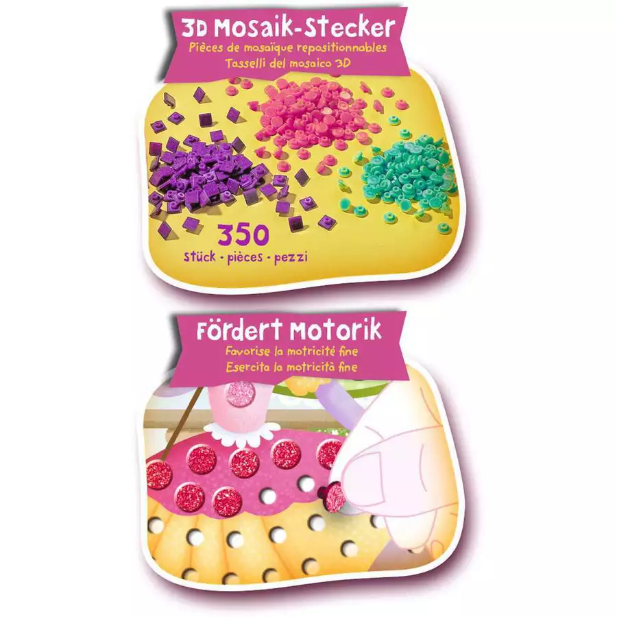 Ravensburger Mosaic Junior Princess bunt