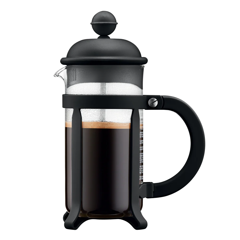 Cafetière à piston 3 tasses Java noir Bodum