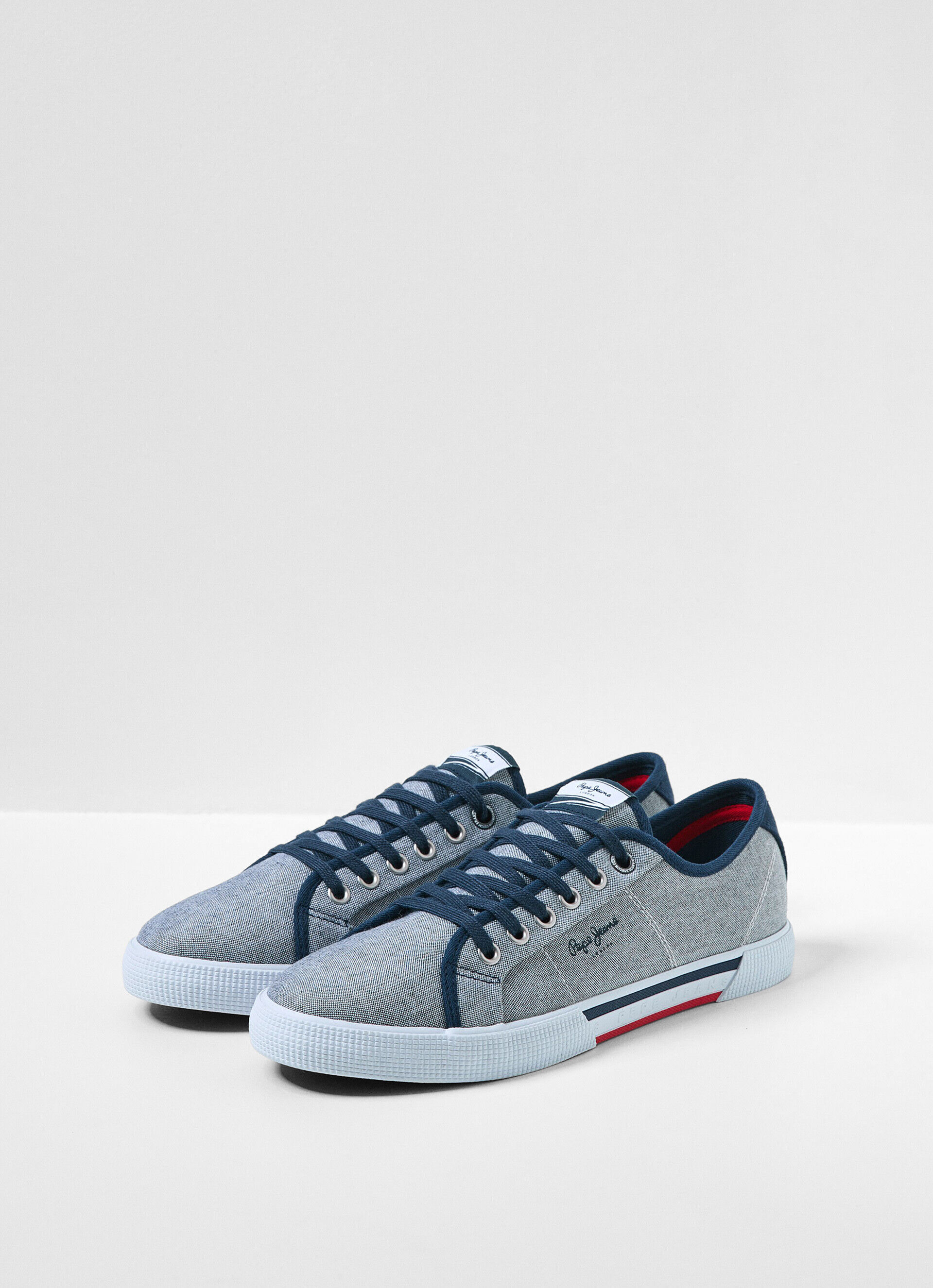 TÊNIS BÁSICOS DE CHAMBRAY - azul chambray