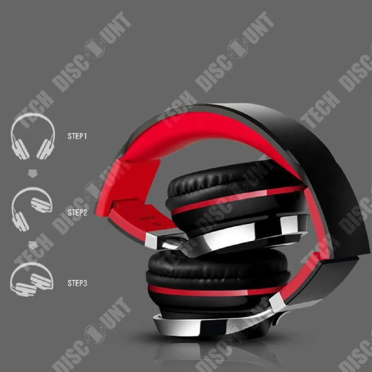Tech Discount TD® Casque Pliant