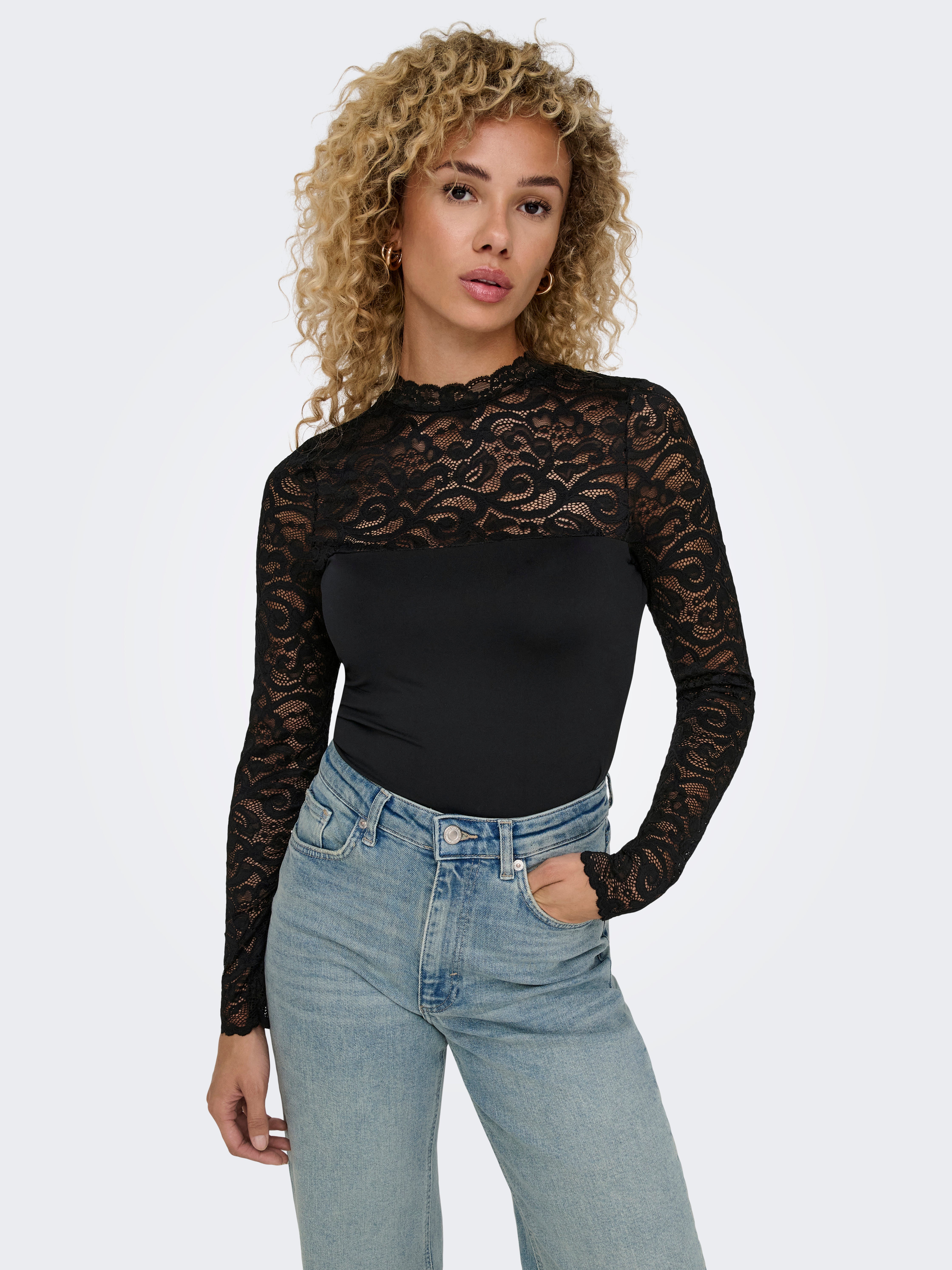 ONLLIV Top Black