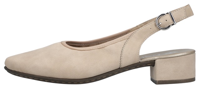 Rieker Slingpumps  , Abendschuh, Sommerschuh, Blockabsatz, mit verstellbarem Riemchen