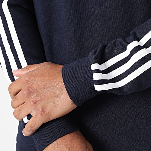 Sweat Crewneck A Bandes 3 Stripes GK9079 Bleu Marine