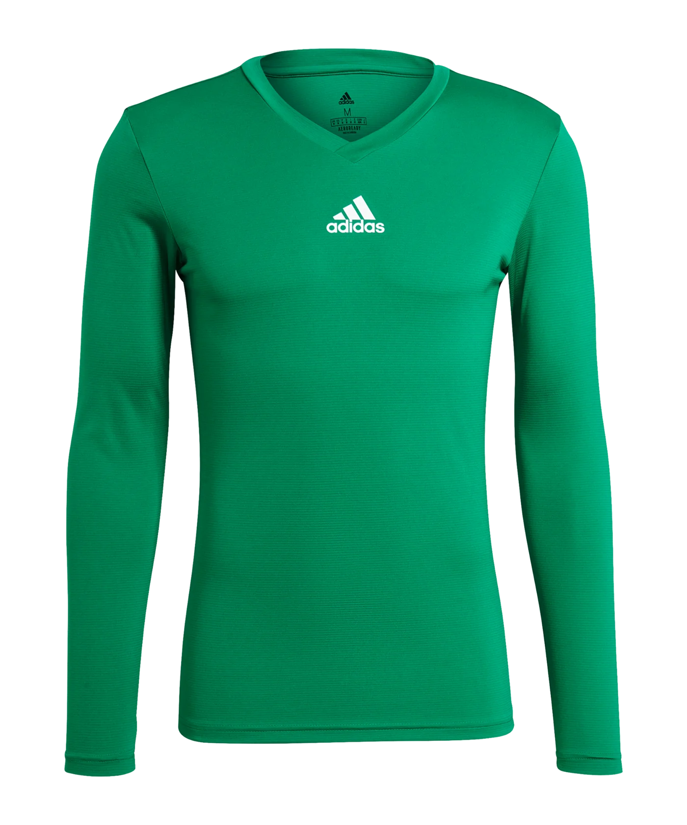 adidas Team Base Top langarm Dunkelgrün