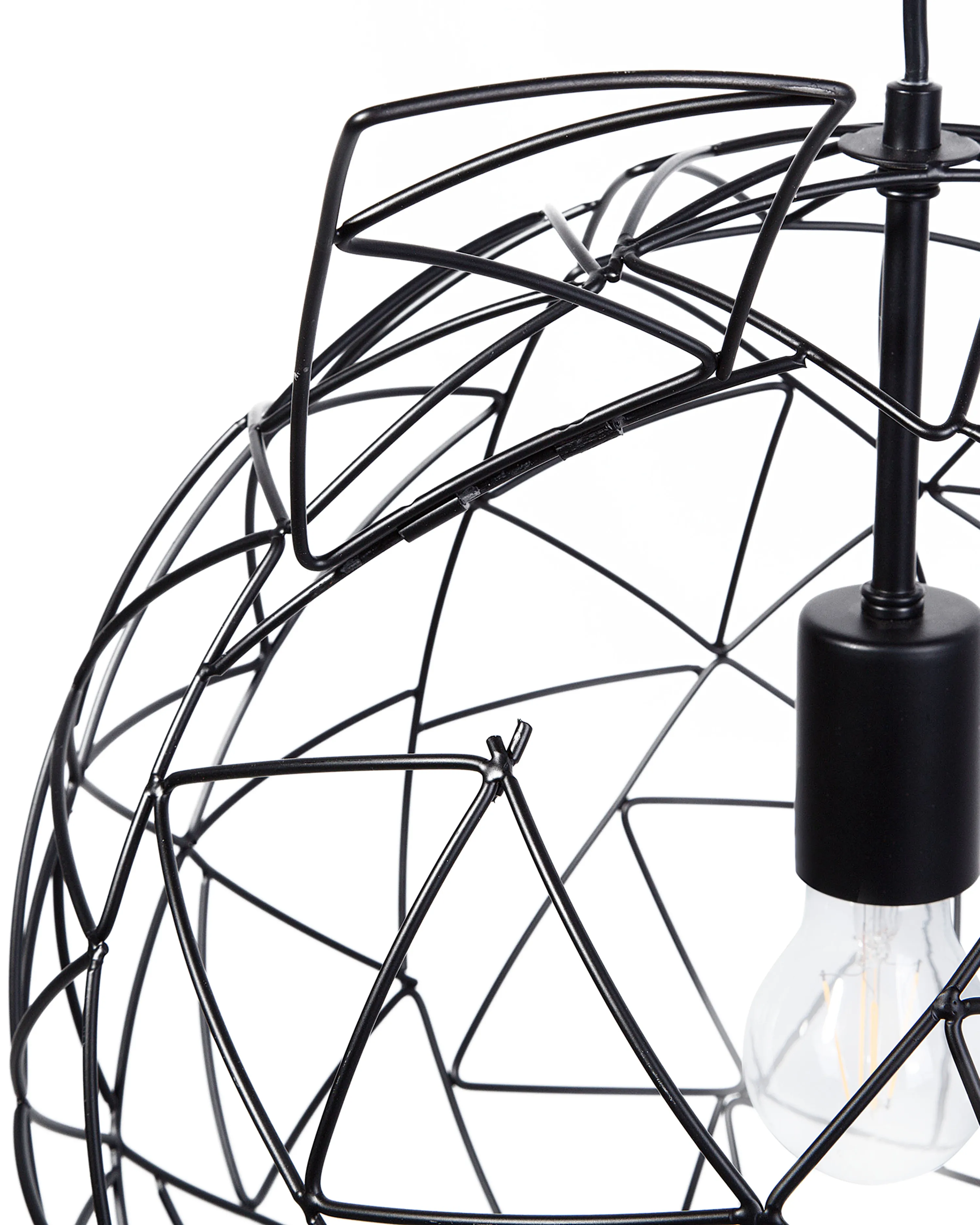Hanglamp LEMME Metaal Zwart