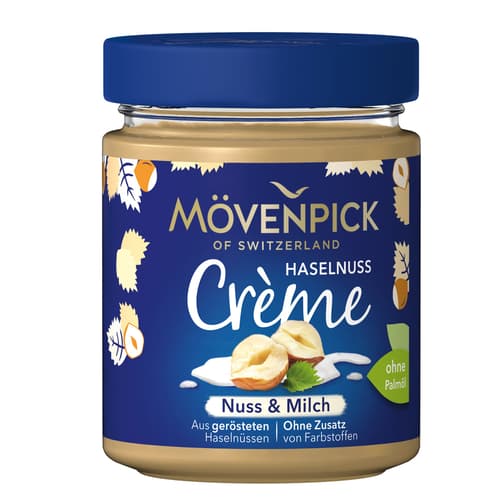 Mövenpick Haselnuss Crème Nuss & Milch