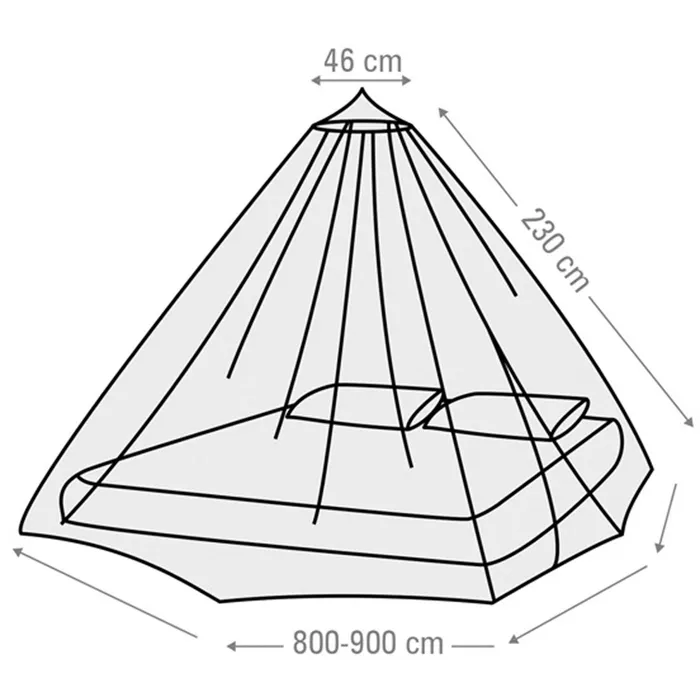 Abbey Camp Muskietennet (2-persoons)