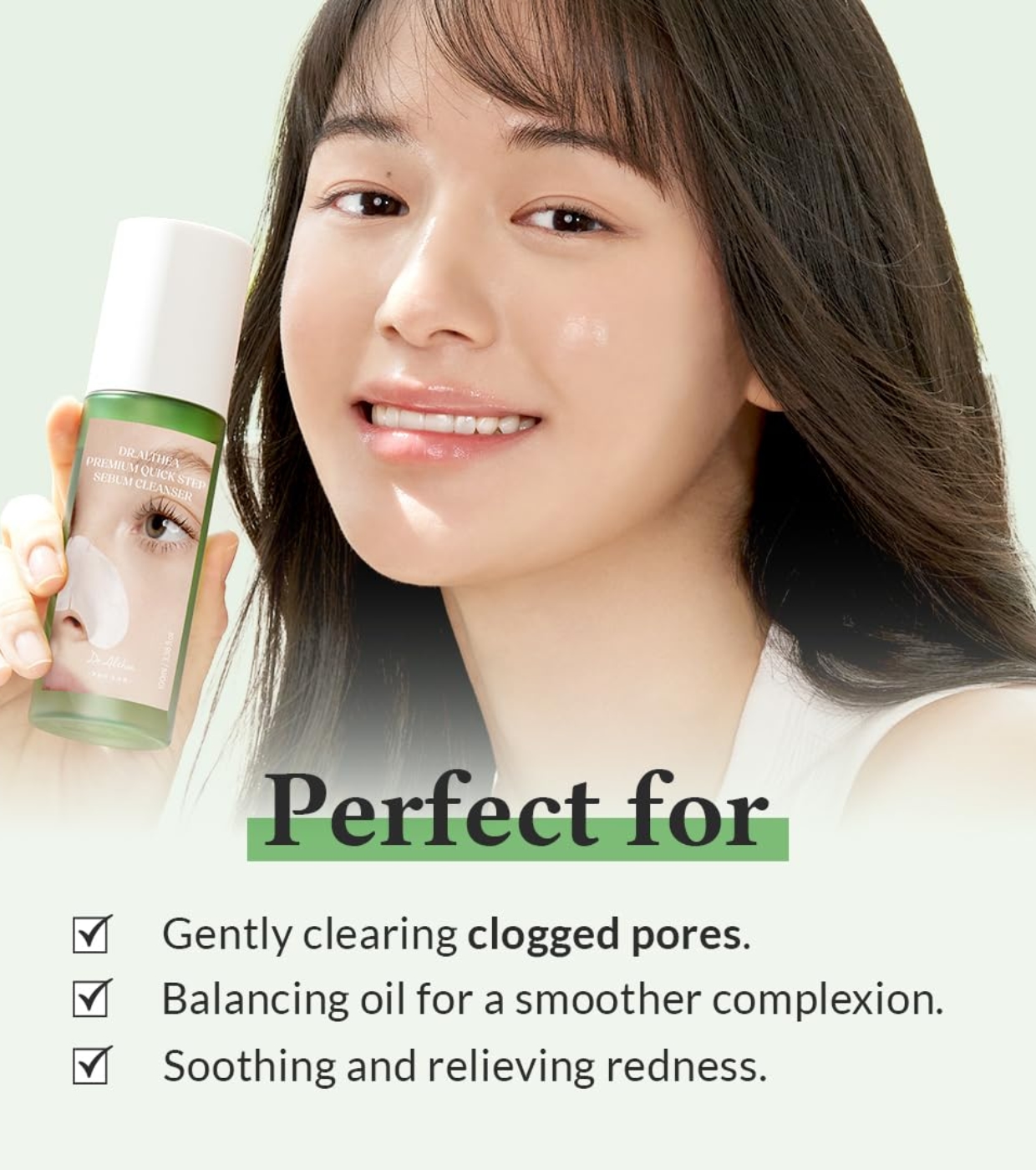 Dr. Althea - Limpador de Cravos Premium Quick Step Sebum Cleanser