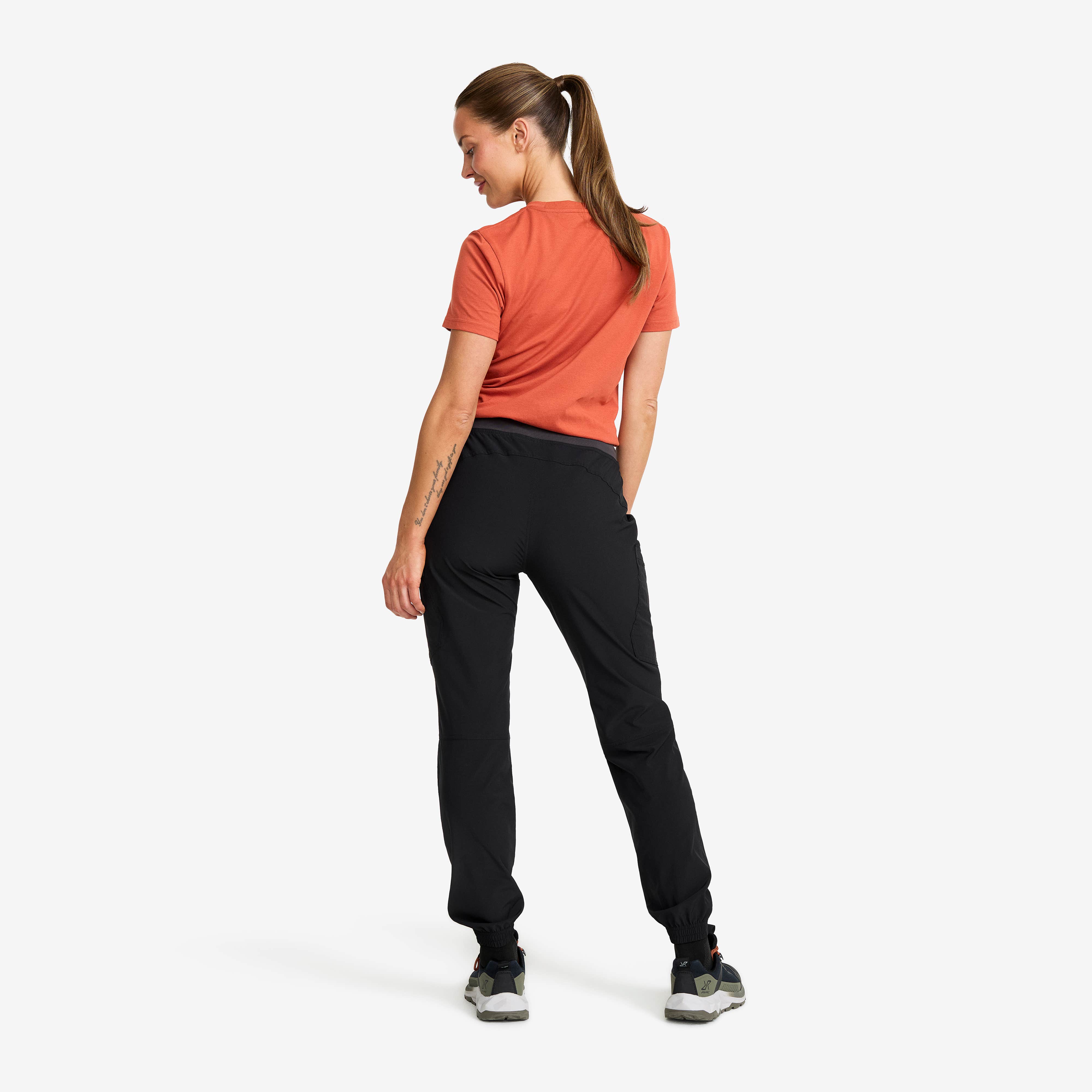 Verge Stretch Cargo Pants Dame Black