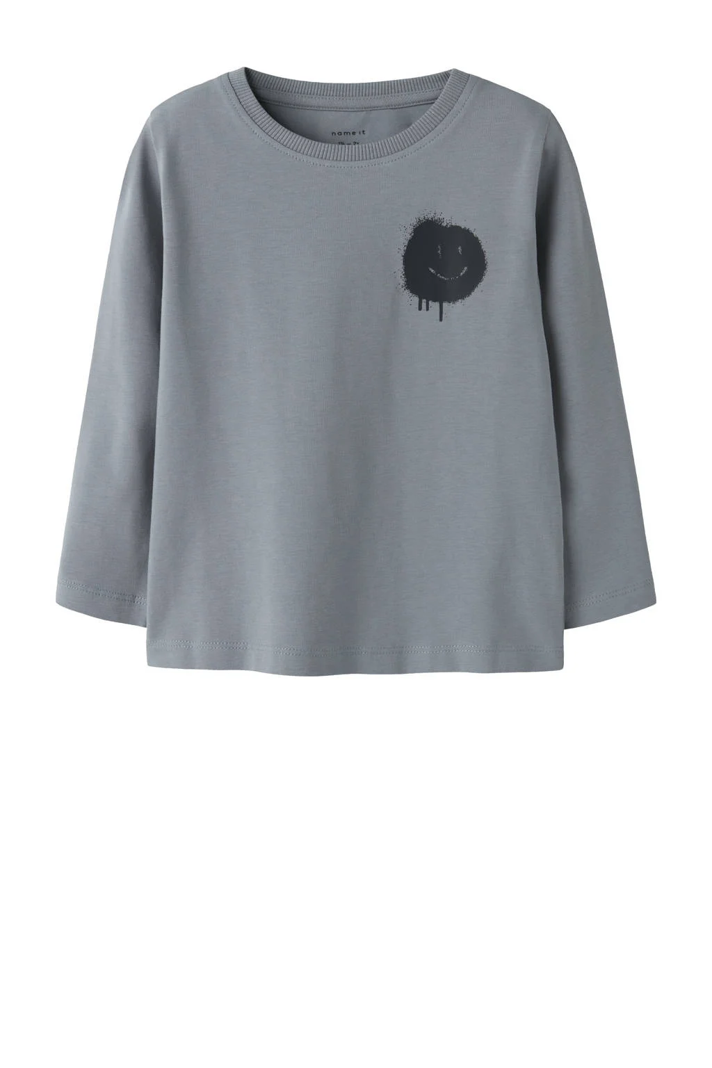 NAME IT MINI longsleeve grijsblauw
