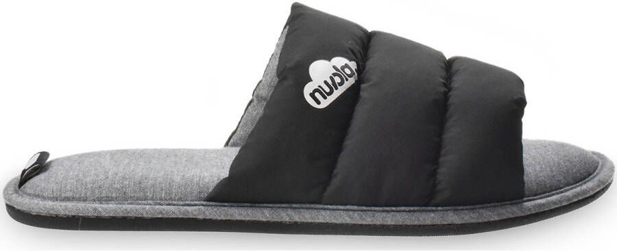 Brasileras Nuvola- Sloffen Unisex Zwart