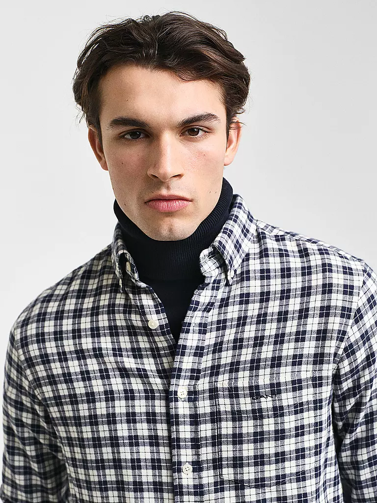 GANT Flanellhemd  blau