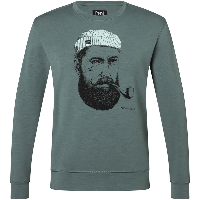 Super.Natural Herren Sn Sailor Crew Pullover