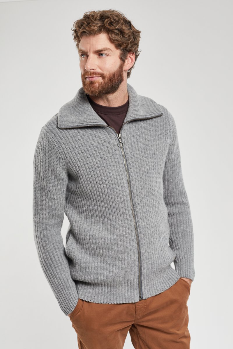 Gilet côtelé Héritage - laine