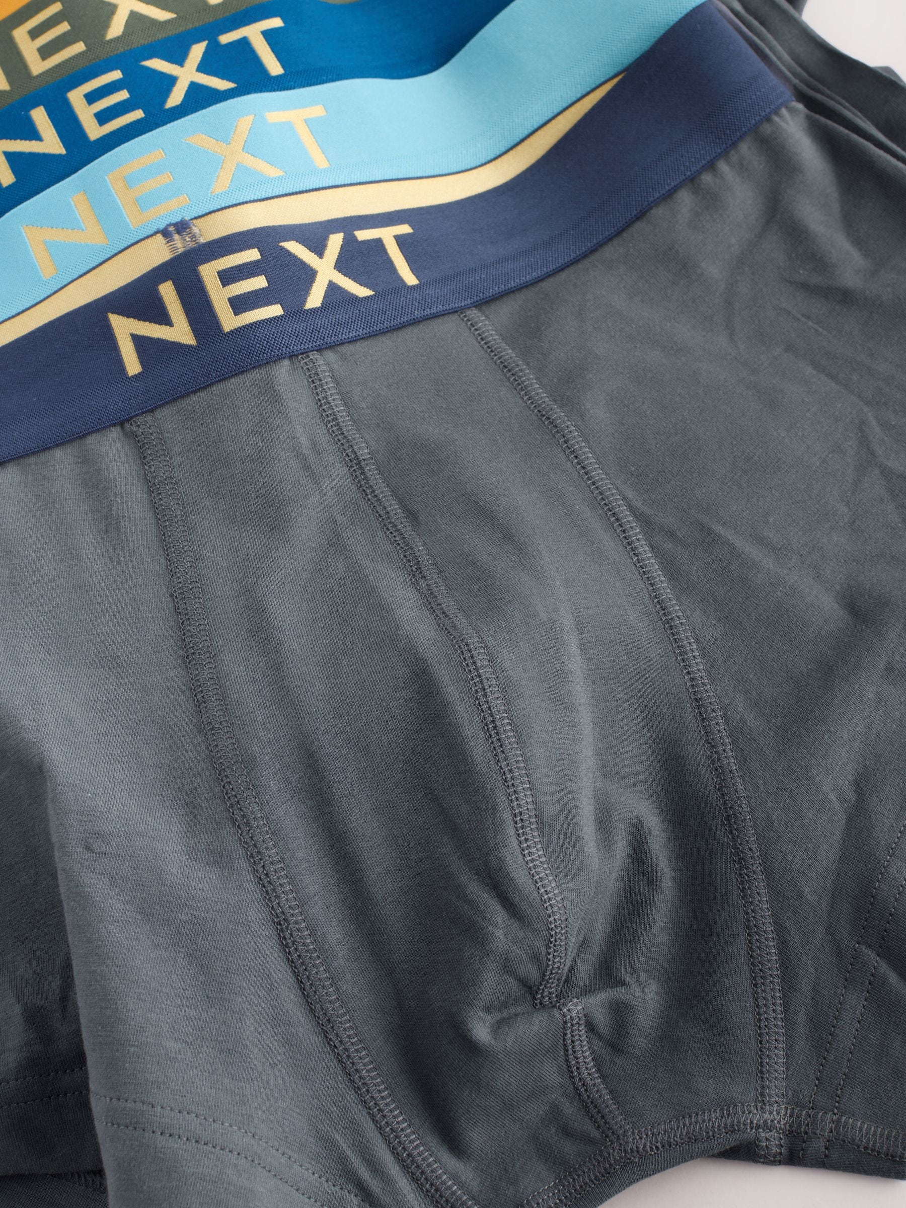 Grijze felle taillebanden - Hipster boxers van katoenrijke mix