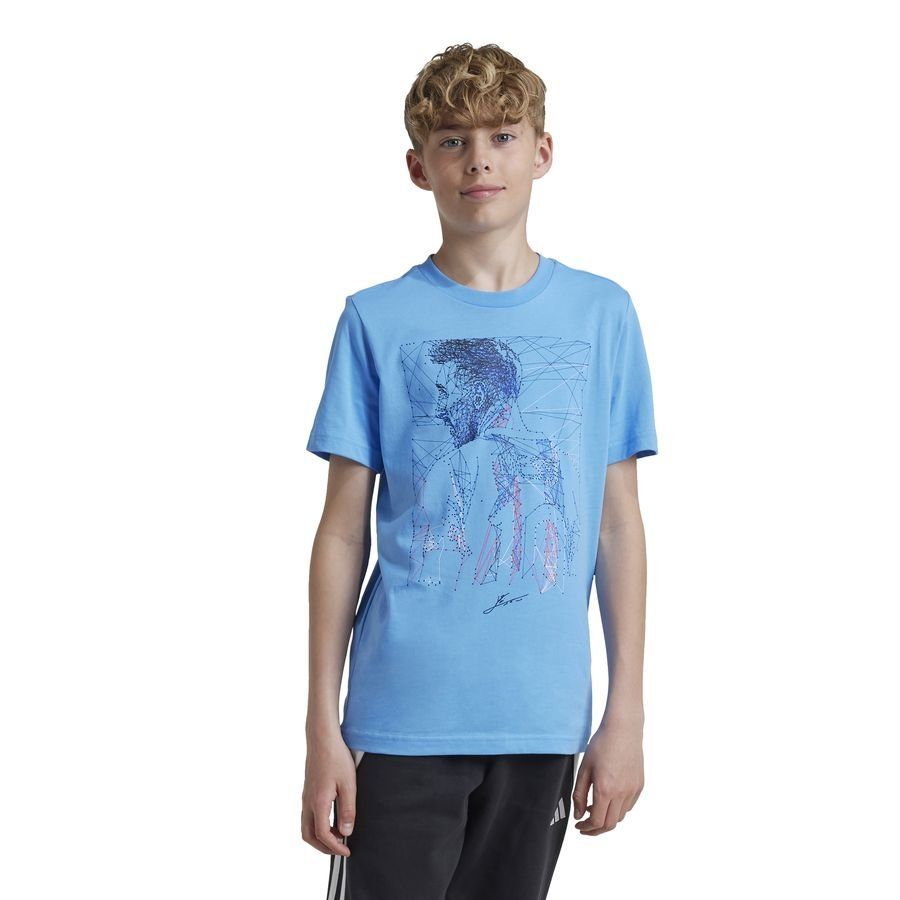 adidas T-Shirt Messi Graphic - Bleu Enfant