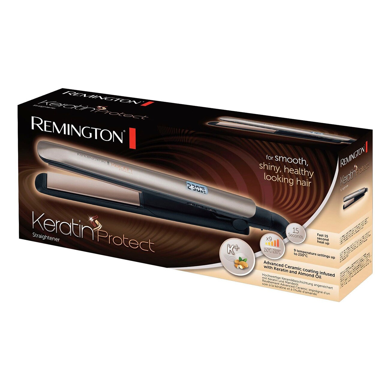 Remington S8540 Keratin Protect beige Glätteisen