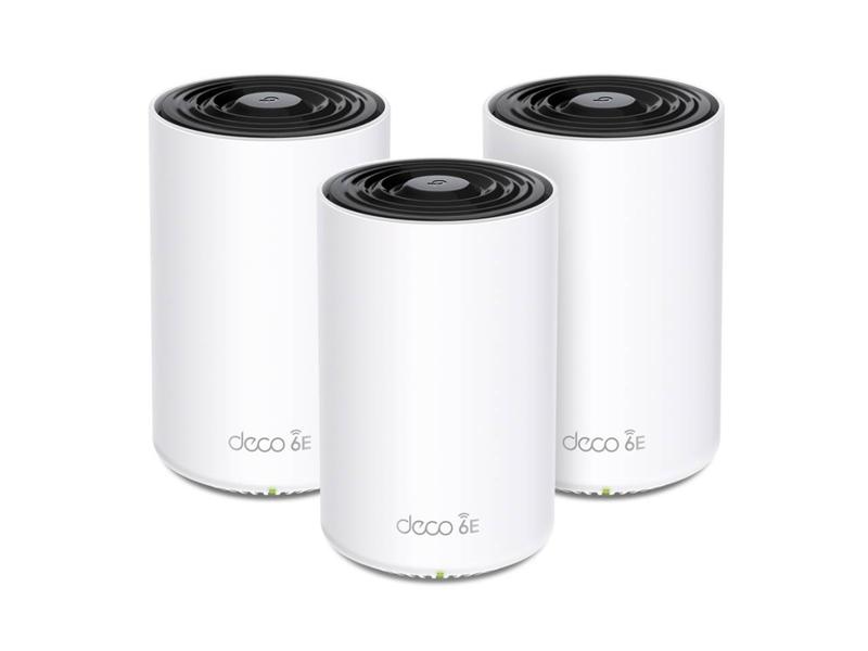TP-Link Mesh-System Deco XE75 Home 3er Set AXE5400 Tri-Band Mesh Wi-Fi 6E System