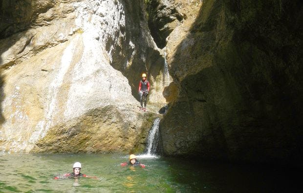 Canyoning in Ebenau (Strubklamm) als Geschenkidee