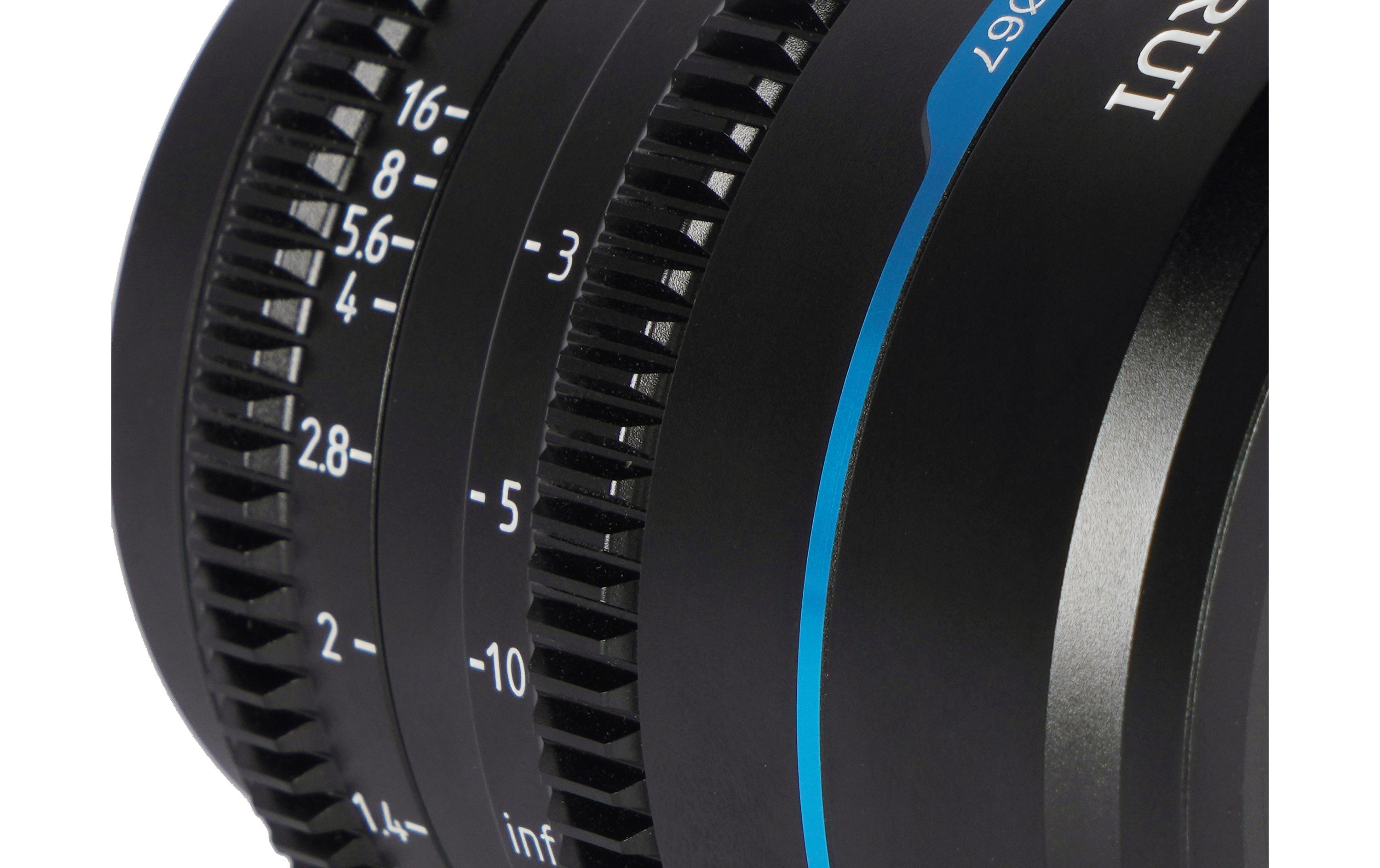 Festbrennweite Nightwalker 55 mm T1.2 S35 – Fujifilm X-Mount<br>Cine-Objektiv für X Mount-Kameras