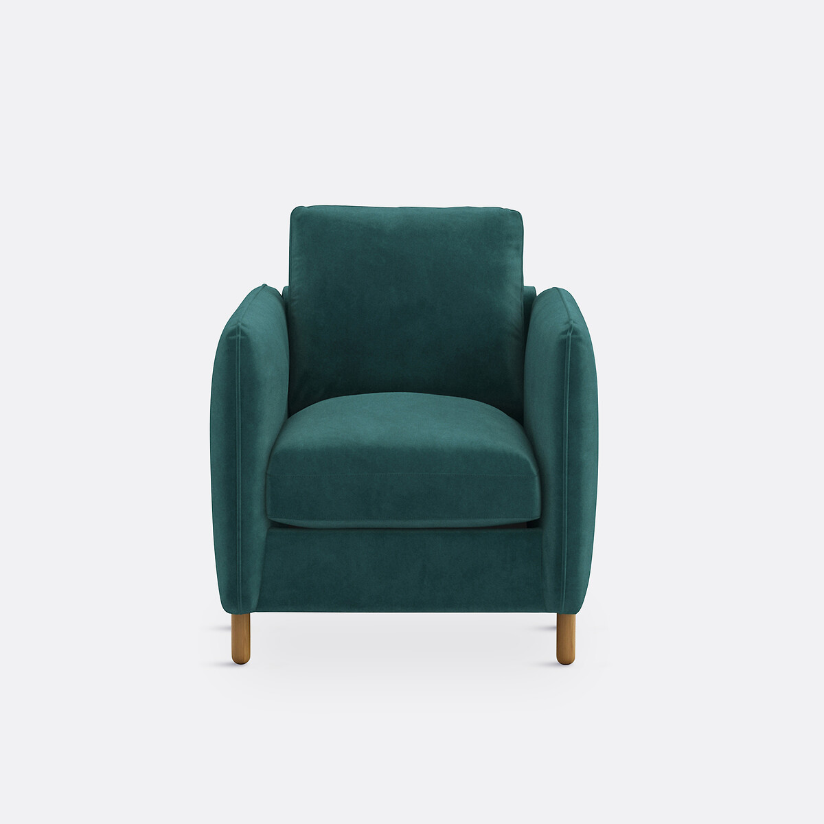 INTERIORES REDOUTE<br>Poltrona de veludo, Lomeo