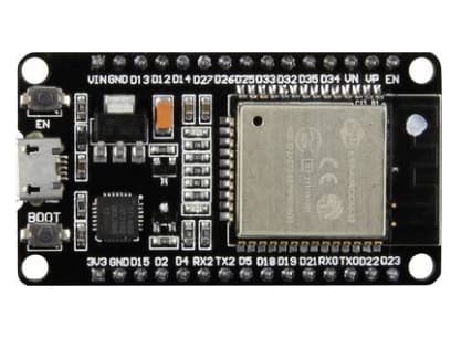 Joy-iT NodeMCU ESP32, 240Mhz, Tensilica, Tensilica LX6, 0,512MB, 4MB, 802.11b, 802.11g, Wi-Fi 4 (802.11n)