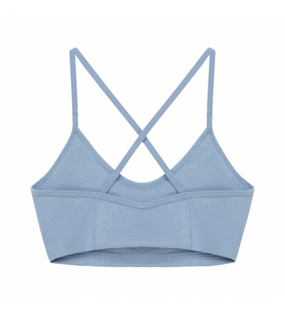 Sutiã de treino Puma Low Impact Studio, azul