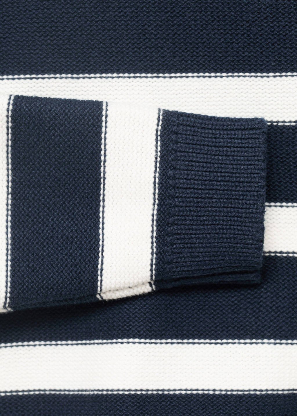 Mango Kids trui marine fijn gebreid
