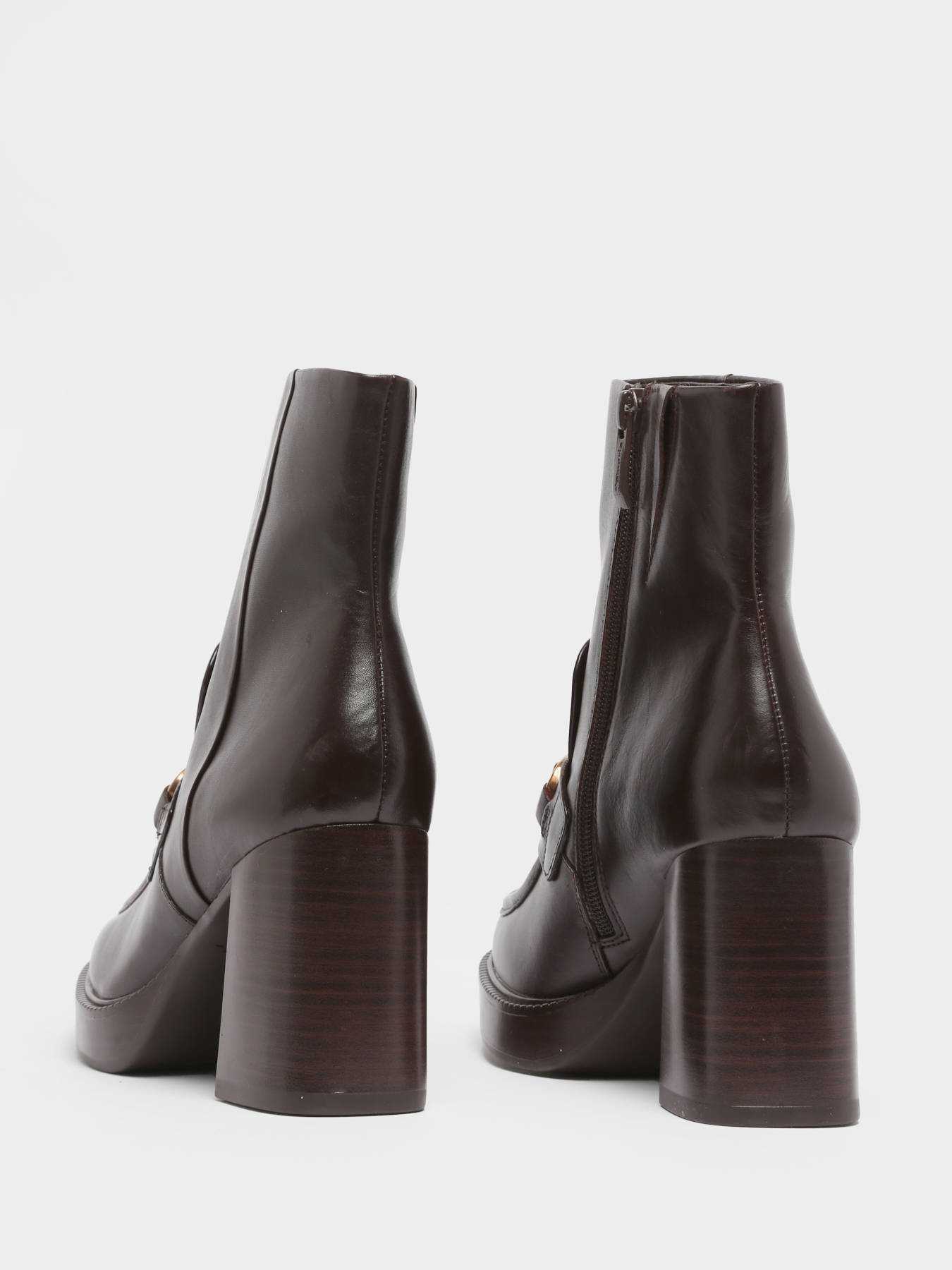 Bottines  talon en cuir TAMARIS