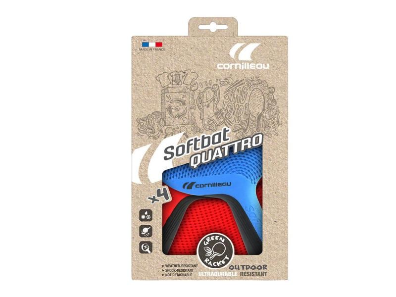Cornilleau Tischtennis Set Softbat Quattro 4er Set Tischtennis-Set