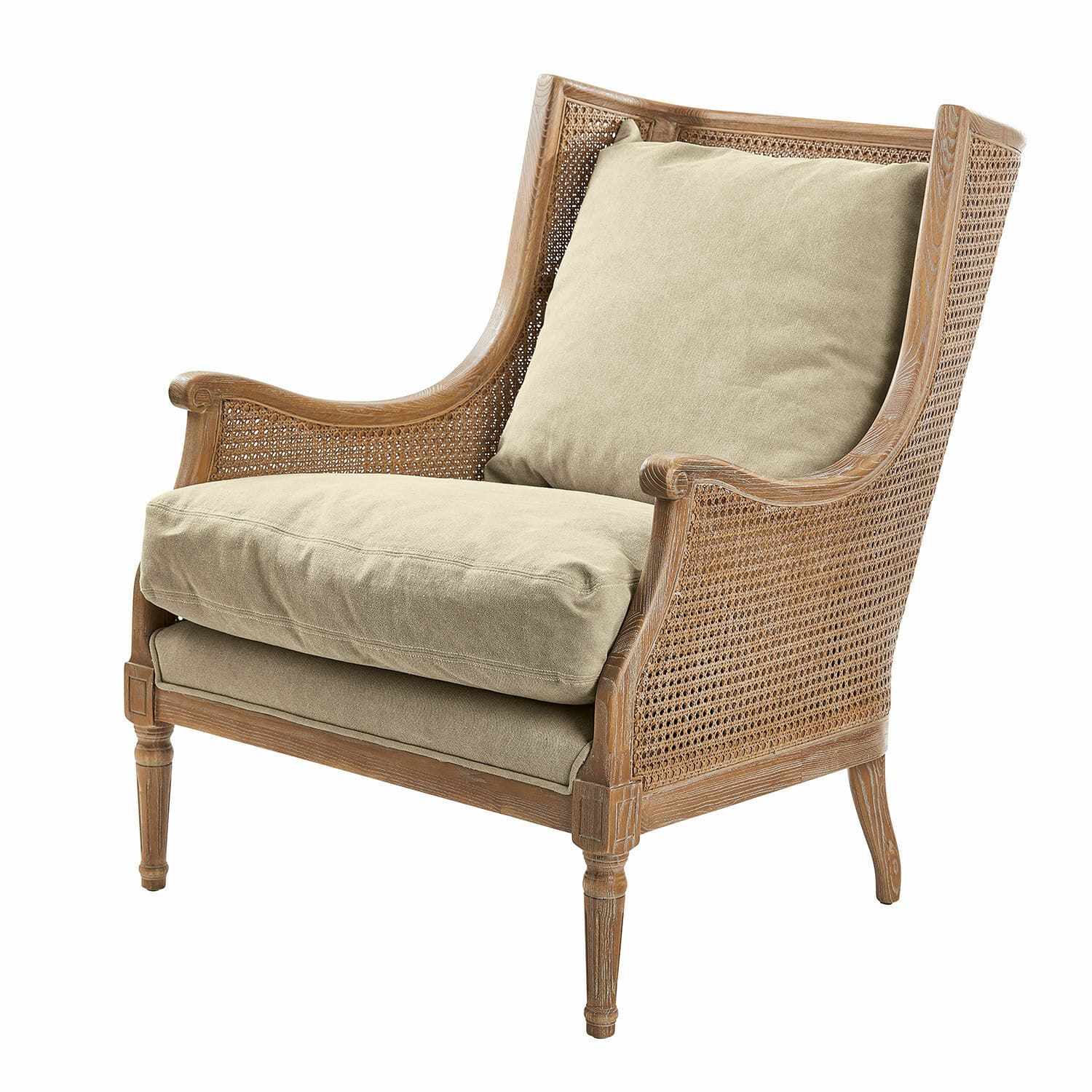 Sessel Greenbrier antikbraun/beige