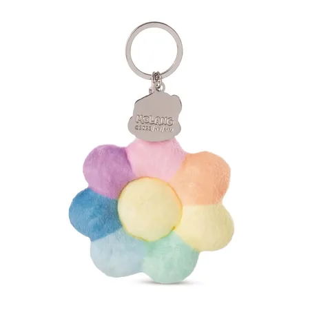 NICI Schlüsselanhänger Regenbogenblume 7cm