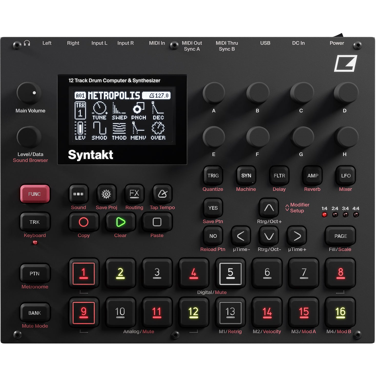 Elektron Syntakt groovebox