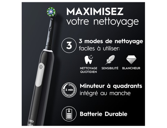 ORAL B - Oral-b pro series 1 brosse à dents électrique noire