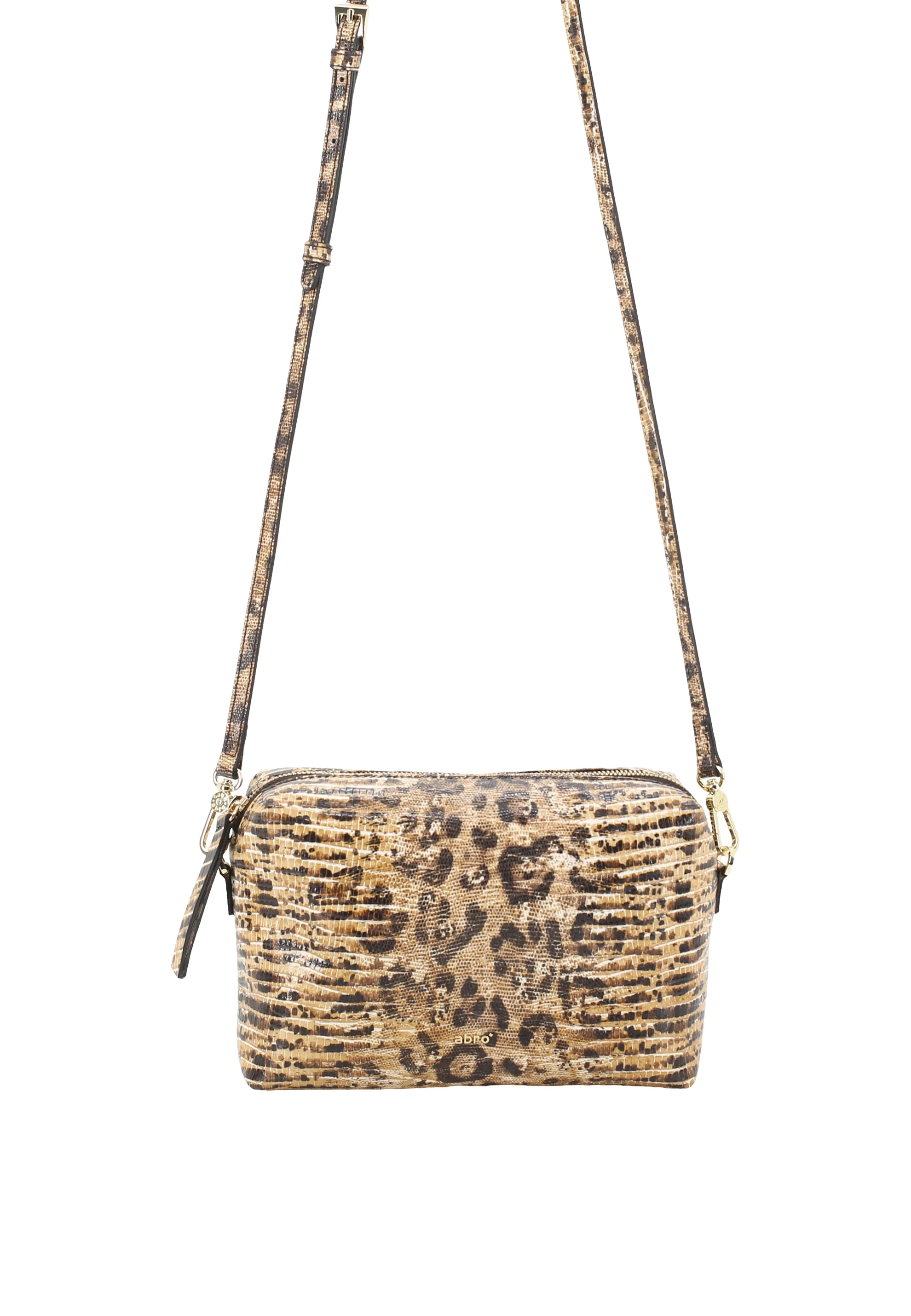 Cross body bag KAIA Leather Capre Tejus Leo Standard