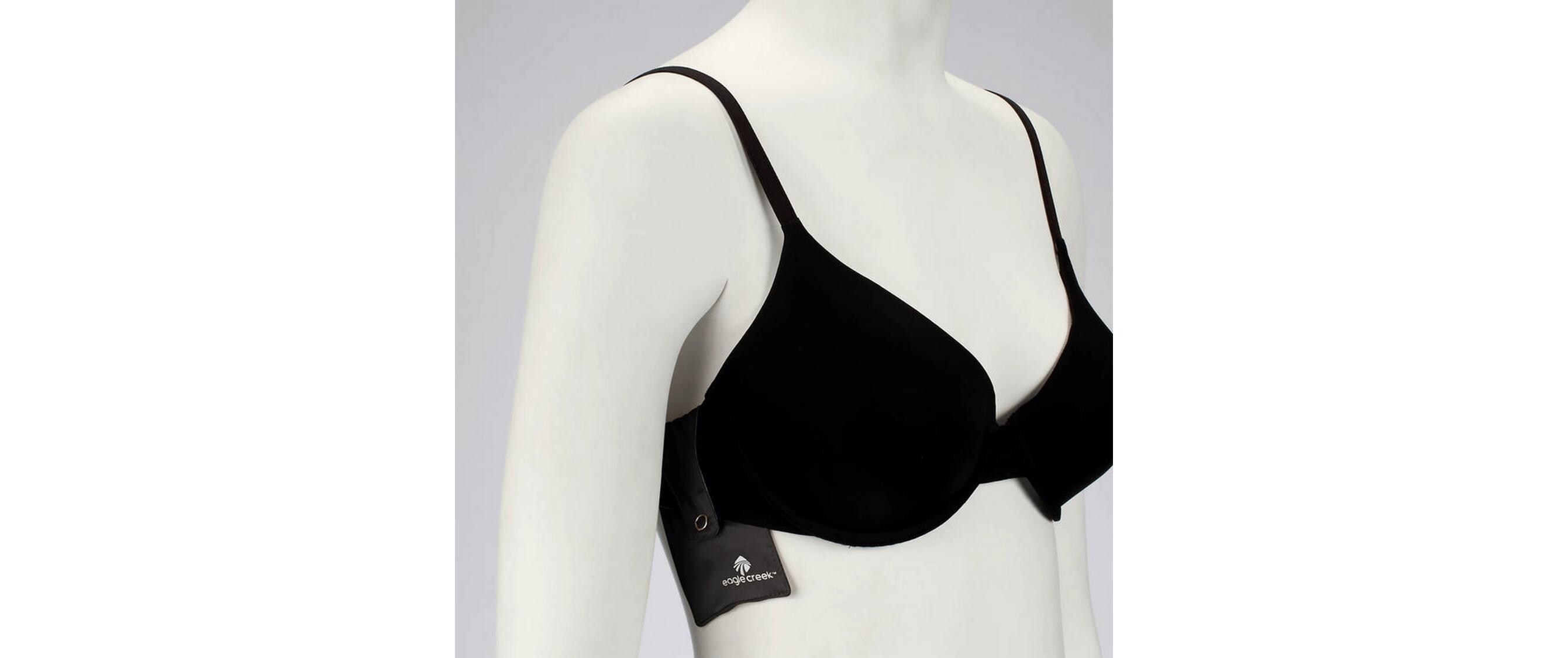 Silk Undercover Bra Stash SchwarzSicherheitstasche