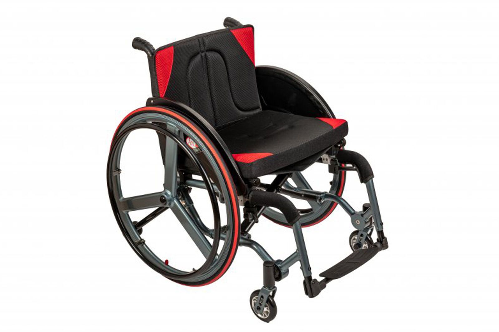 ANTAR Aktiv Rollstuhl mit einem faltbaren leichtem Rahmen und ergonomischen Armlehnen
