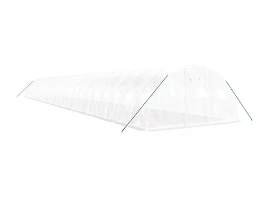Serre tente abri plante blanche 24 x 4 x 2 cm 02_0044645